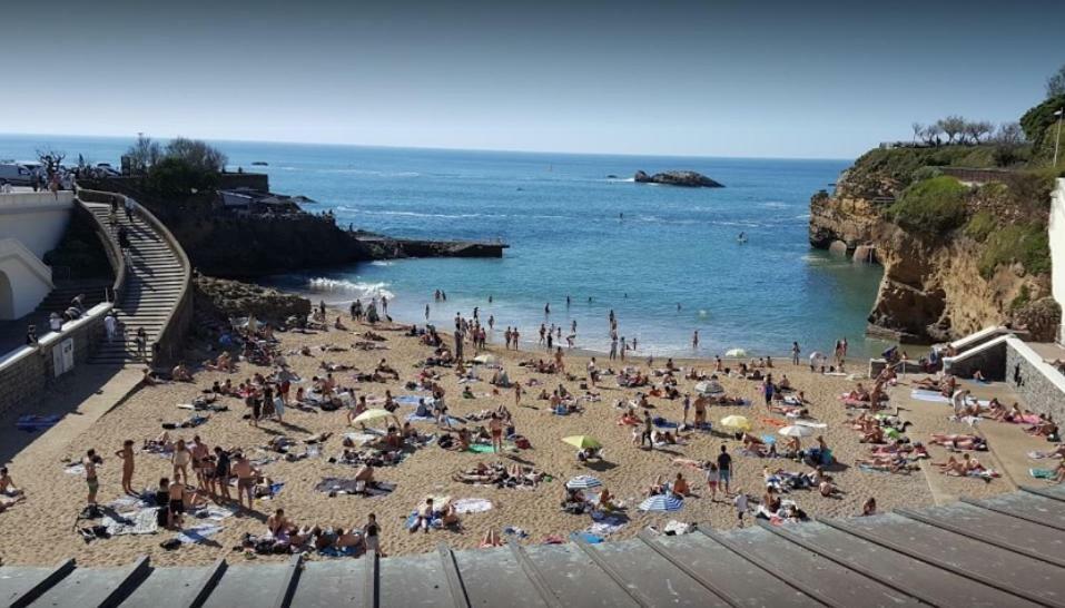 Appartamento L'Etape, 2ch, 250m Gde Plage, tt à pieds, Parking couvert Biarritz Esterno foto